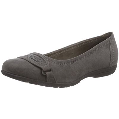 8-8-22160-25 200_grau (GREY 200 ) Softline 22160 baleriny damskie zamknięte, szary Grau Grau Grey 200-39 EU 8-8-22160-25 200_grau (GREY 200 ) Softline 22160 baleriny damskie zamknięte, szary Grau Grau Grey 200-39 EU
