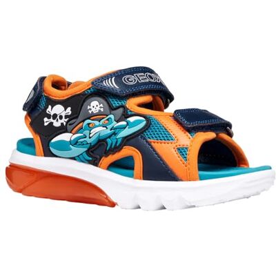 J65MXD01454 Geox J Sandal Cyberdron B, Sandał, Olej pomarańczowy, 35 EU J65MXD01454 Geox J Sandal Cyberdron B, Sandał, Olej pomarańczowy, 35 EU
