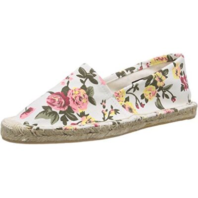 17064230_Bright White PIECES HAISHA ESPADRILLOS FLOWER NEW WHITE, damskie espadryle, biały Bright White, 39 eu 17064230_Bright White PIECES HAISHA ESPADRILLOS FLOWER NEW WHITE, damskie espadryle, biały Bright White, 39 eu