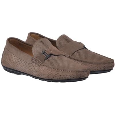 U5E215P1CRFO2106 Baldinini Loafer PERF.S.Suede Beige U5E215P1CRFO2106 Baldinini Loafer PERF.S.Suede Beige