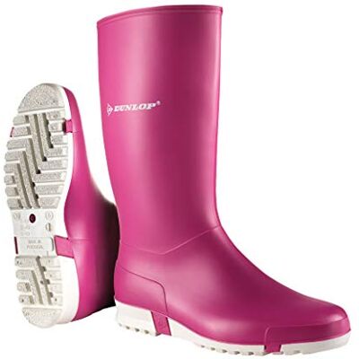 K272111.35 DUNLOP Sportowe buty przeciwdeszczowe uniseks, różowy biały, 35.5 EU K272111.35 DUNLOP Sportowe buty przeciwdeszczowe uniseks, różowy biały, 35.5 EU
