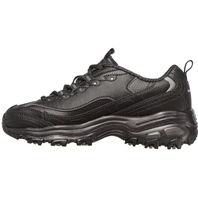 11931_BBK Skechers D'lites Fresh Start Sneakersy Kobiety, czarny, srebrny., 38.5 EU 11931_BBK Skechers D'lites Fresh Start Sneakersy Kobiety, czarny, srebrny., 38.5 EU
