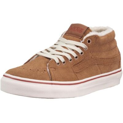 Vans SK8 Mid SF (SK8 Mid SF Vulc) VJLC0JN, uniseks – buty sportowe dla dorosłych, brązowy Brązowy polar Tobaccobrown Henna 38.5 EU Vans SK8 Mid SF (SK8 Mid SF Vulc) VJLC0JN, uniseks – buty sportowe dla dorosłych, brązowy Brązowy polar Tobaccobrown Henna 38.5 EU