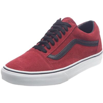 VKW6LG9_U Old Skool (Dvlwrsprda)Blk_13 Vans Old Skool Classic Suede/Canvas, Buty Unisex Dorosły, Czerwony Rouge Dvlwrsprda Blk, 48 EU VKW6LG9_U Old Skool (Dvlwrsprda)Blk_13 Vans Old Skool Classic Suede/Canvas, Buty Unisex Dorosły, Czerwony Rouge Dvlwrsprda Blk, 48 EU