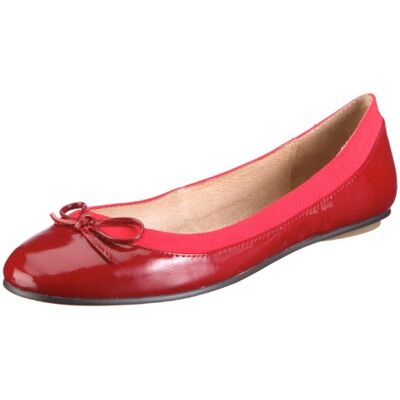 207-3562_Rouge_36 Buffalo London 207-3562 dziecięce zamszowe 125266 damskie baleriny, Czerwony, 36 EU 207-3562_Rouge_36 Buffalo London 207-3562 dziecięce zamszowe 125266 damskie baleriny, Czerwony, 36 EU