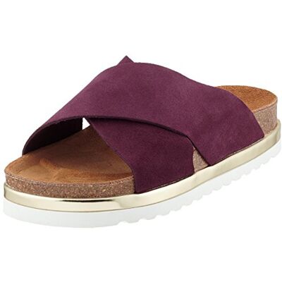 10168889_Fig VERO MODA Damskie sandały skórzane, czerwony Czerwony Fig 39 eu 10168889_Fig VERO MODA Damskie sandały skórzane, czerwony Czerwony Fig 39 eu