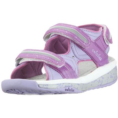 000002/000018-0099 Swissies Dziewczęce sandały Silvy, fioletowy Violett Lilac Lavanda Silver 29 EU 000002/000018-0099 Swissies Dziewczęce sandały Silvy, fioletowy Violett Lilac Lavanda Silver 29 EU