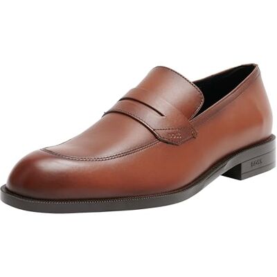 50516767 BOSS Tayil bu Loafer męskie mokasyny, rozmiar M Brown210, 44,5 EU, Medium Brown210, 44.5 eu 50516767 BOSS Tayil bu Loafer męskie mokasyny, rozmiar M Brown210, 44,5 EU, Medium Brown210, 44.5 eu