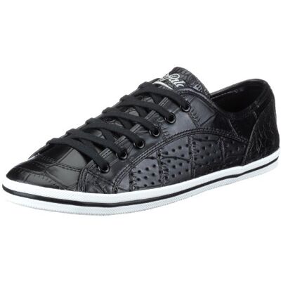 108060 Buffalo 507-V9987 DERBY PU damskie buty typu sneakers, czarny Czarny Black628-36 EU 108060 Buffalo 507-V9987 DERBY PU damskie buty typu sneakers, czarny Czarny Black628-36 EU