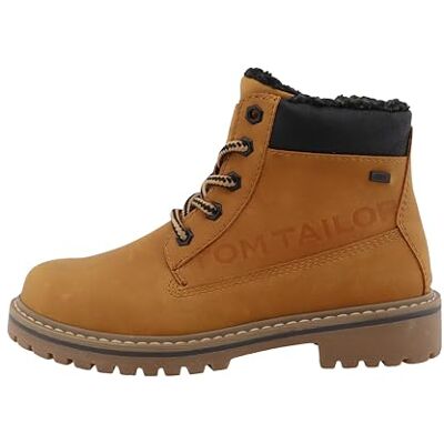 4270060004 Tom Tailor Kids Chłopięce modne kozaki, piaskowy, 29 EU 4270060004 Tom Tailor Kids Chłopięce modne kozaki, piaskowy, 29 EU