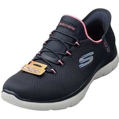 150123 Skechers Kobiety Summits Diamond Dream Trampki, Navy Mesh/Pink Trim, 40 EU 150123 Skechers Kobiety Summits Diamond Dream Trampki, Navy Mesh/Pink Trim, 40 EU