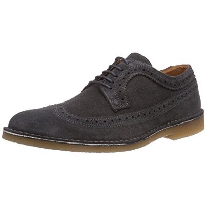 16046039_Grey SELECTED SHLeon Brogue buty męskie sznurowane Brogue, szary szary 43 EU 16046039_Grey SELECTED SHLeon Brogue buty męskie sznurowane Brogue, szary szary 43 EU