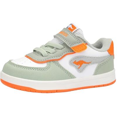 00065 KangaROOS K-CPI Izel EV Sneakersy chłopięce, uniseks, kolor: morski/neonowy pomarańczowy, 27 EU, Trawa morska, neonowa pomarańcza, 27 EU 00065 KangaROOS K-CPI Izel EV Sneakersy chłopięce, uniseks, kolor: morski/neonowy pomarańczowy, 27 EU, Trawa morska, neonowa pomarańcza, 27 EU