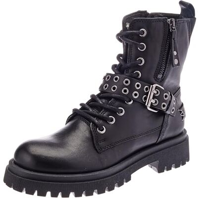 SWF3901-001B01CB001 lumberjack Giusy, damskie buty Oxford, czarne, 35 EU SWF3901-001B01CB001 lumberjack Giusy, damskie buty Oxford, czarne, 35 EU