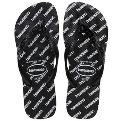 4149891 Havaianas Top Logomania Essential, Black, 4.5/5 4149891 Havaianas Top Logomania Essential, Black, 4.5/5