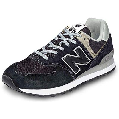 ML574EGK-1-4.5 2E US New Balance NB 574 Trampki Mężczyźni , Czarny (Triple Black ETE) , 37 EU ML574EGK-1-4.5 2E US New Balance NB 574 Trampki Mężczyźni , Czarny (Triple Black ETE) , 37 EU