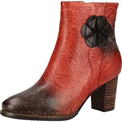 ANCGIEO 03 LAURA VITA Damskie buty Ankle Boot, czerwone, 40 EU, czerwony, 40 EU ANCGIEO 03 LAURA VITA Damskie buty Ankle Boot, czerwone, 40 EU, czerwony, 40 EU