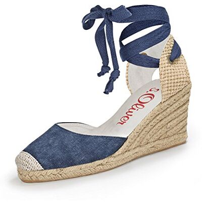 5-5-28334-34-802 s.Oliver 28334 damskie espadryle, niebieski niebieski denim 802-42 EU 5-5-28334-34-802 s.Oliver 28334 damskie espadryle, niebieski niebieski denim 802-42 EU
