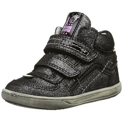 Ahead Primigi Allen 1, dziecięce buty do nauki chodzenia dla dziewczynek, czarny Schwarz Schwarz Nero 20 EU Ahead Primigi Allen 1, dziecięce buty do nauki chodzenia dla dziewczynek, czarny Schwarz Schwarz Nero 20 EU