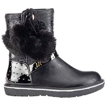 SG20901-012Y41CB001 lumberjack Dziewczęce buty Renna półdługie, czarny, 35 EU SG20901-012Y41CB001 lumberjack Dziewczęce buty Renna półdługie, czarny, 35 EU