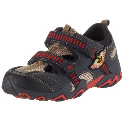 Lico Flitzi V 340141, uniseks – dziecięce sneakersy, niebieskie, (morski-beżowy-czerwone), niebieski 31 EU Lico Flitzi V 340141, uniseks – dziecięce sneakersy, niebieskie, (morski-beżowy-czerwone), niebieski 31 EU