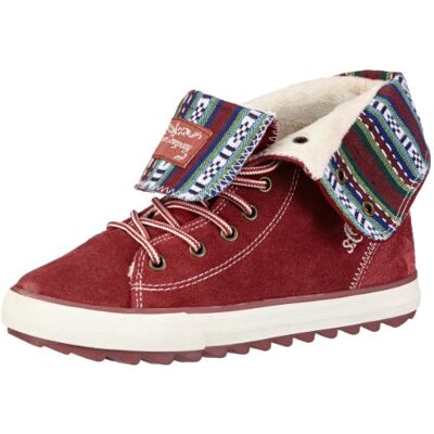 5-5-45204-21 s.Oliver Casual dziewczęce sneakersy, czerwony czerwony bordowy 549-37 eu 5-5-45204-21 s.Oliver Casual dziewczęce sneakersy, czerwony czerwony bordowy 549-37 eu