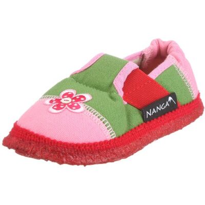 Nanga Dziewczęce kapcie Lea, różowy Rosa Rosa Grün Rot 90-34 EU Nanga Dziewczęce kapcie Lea, różowy Rosa Rosa Grün Rot 90-34 EU
