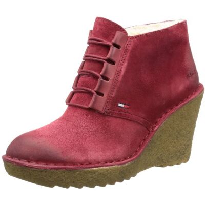 EN56816093 Hilfiger Denim GILL 4W kozaki damskie, czerwony czerwony Berry Red 660-37 eu EN56816093 Hilfiger Denim GILL 4W kozaki damskie, czerwony czerwony Berry Red 660-37 eu