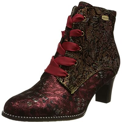 ELCODIEO 01A LAURA VITA Buty damskie Elcodieo 01 Ankle Boot, Wino, 37 EU ELCODIEO 01A LAURA VITA Buty damskie Elcodieo 01 Ankle Boot, Wino, 37 EU