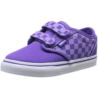 VRQXDEK Vans Atwood V, uniseks buty do raczkowania dla niemowląt, Fioletowy, biały, 7 UK Child VRQXDEK Vans Atwood V, uniseks buty do raczkowania dla niemowląt, Fioletowy, biały, 7 UK Child
