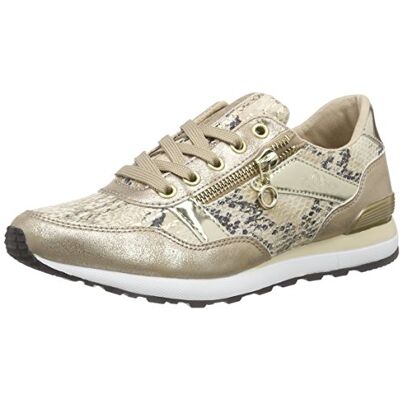 5-5-23635-26-528 s.Oliver Damskie buty typu sneakers 23635, Złoty różowe złoto 528, 41 EU 5-5-23635-26-528 s.Oliver Damskie buty typu sneakers 23635, Złoty różowe złoto 528, 41 EU