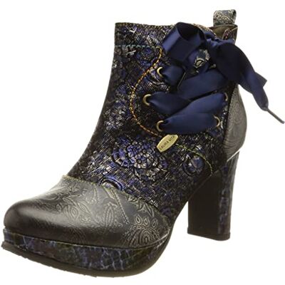 HICAO 0522 LAURA VITA , Ankle Boot Damski, Niebieski, 35 EU HICAO 0522 LAURA VITA , Ankle Boot Damski, Niebieski, 35 EU
