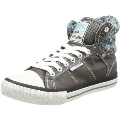 B32-3717 British Knights Damskie Atoll wysoki, szary szary Dk Grey Turquoise 01-40 EU B32-3717 British Knights Damskie Atoll wysoki, szary szary Dk Grey Turquoise 01-40 EU