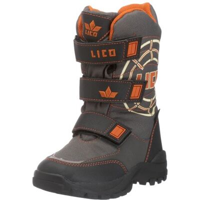 Frosty Lico V 720030, unisex dziecięce kozaki, szare, (szaro-czarno-pomarańczowe), szary, 31 EU Frosty Lico V 720030, unisex dziecięce kozaki, szare, (szaro-czarno-pomarańczowe), szary, 31 EU