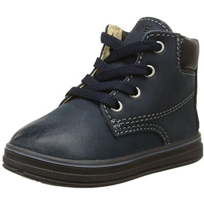 Ahead PRIMIGI Unisex Baby Rooky buty do nauki chodzenia, niebieski Niebieski Bleu Blu Sc Nero 23 EU Ahead PRIMIGI Unisex Baby Rooky buty do nauki chodzenia, niebieski Niebieski Bleu Blu Sc Nero 23 EU