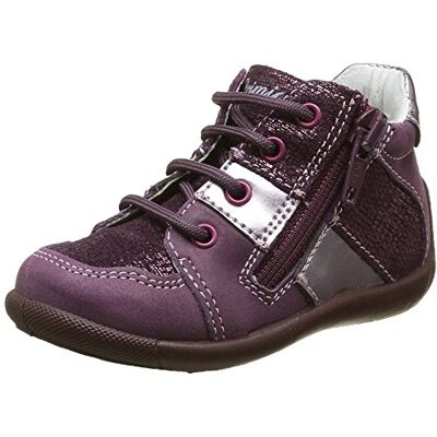 6519000_Prugna/Melanz PRIMIGI Dziewczęce Enny 1 buty do raczkowania, fioletowy Violett Prugna Melanz 19 EU 6519000_Prugna/Melanz PRIMIGI Dziewczęce Enny 1 buty do raczkowania, fioletowy Violett Prugna Melanz 19 EU