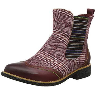 COCRALIEO 06 Laura Vita Chelsea Boots damskie buty, Czerwony róż., 37 EU COCRALIEO 06 Laura Vita Chelsea Boots damskie buty, Czerwony róż., 37 EU