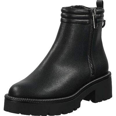 1-1-25822-41 Tamaris Damskie botki damskie , Czarny, 10 UK 1-1-25822-41 Tamaris Damskie botki damskie , Czarny, 10 UK
