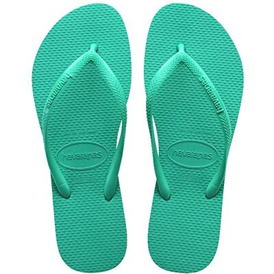 4000030 Havaianas Wąskie wirtualne zielone klapki japonki, dziecko 7 UK, Wirtualna zieleń 4000030 Havaianas Wąskie wirtualne zielone klapki japonki, dziecko 7 UK, Wirtualna zieleń