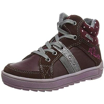 5-5-36107-25-549 s.Oliver 36107 wysokie sneakersy dziewczęce, czerwony bordowy 549, 26 EU 5-5-36107-25-549 s.Oliver 36107 wysokie sneakersy dziewczęce, czerwony bordowy 549, 26 EU