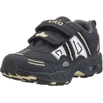 Lico Jan V 300023, chłopięce sneakersy, niebieskie, (marine-srebrno-beżowe), niebieski 33 EU Lico Jan V 300023, chłopięce sneakersy, niebieskie, (marine-srebrno-beżowe), niebieski 33 EU