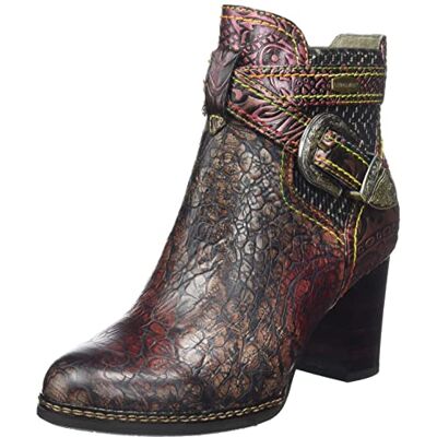 ELCEAO 231A LAURA VITA ELCEAO 231, Ankle Boot Damski, Wino, 35 EU ELCEAO 231A LAURA VITA ELCEAO 231, Ankle Boot Damski, Wino, 35 EU