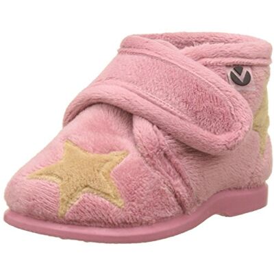 1027103_42 victoria Unisex dziecięce kapcie Bota Aplicacion Estrellas płaskie, różowy różowy 23 EU 1027103_42 victoria Unisex dziecięce kapcie Bota Aplicacion Estrellas płaskie, różowy różowy 23 EU