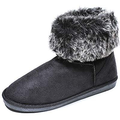 17083459_Black PIECES Psparrisa zimowe buty damskie, czarny czarny Black 41 EU 17083459_Black PIECES Psparrisa zimowe buty damskie, czarny czarny Black 41 EU