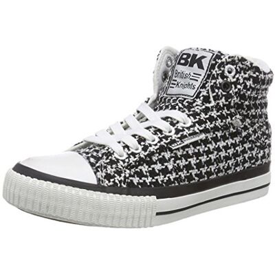 B36-3706Y_Black-White 03 British Knights Dee wysokie sneakersy dziecięce, uniseks, czarny Czarny Black White 03-40 EU X-Weit B36-3706Y_Black-White 03 British Knights Dee wysokie sneakersy dziecięce, uniseks, czarny Czarny Black White 03-40 EU X-Weit