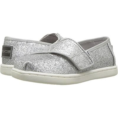 10017783 TOMS Alpargata Espadryle, Srebro Silver 000, 17 EU 10017783 TOMS Alpargata Espadryle, Srebro Silver 000, 17 EU