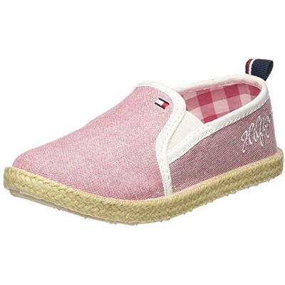 FU56821213_TANGO RED/WHITE 611 Tommy Hilfiger Dziewczęce G3285erry Jr 1d-2 espadryle, Pink Tango Red White 611, 30 EU FU56821213_TANGO RED/WHITE 611 Tommy Hilfiger Dziewczęce G3285erry Jr 1d-2 espadryle, Pink Tango Red White 611, 30 EU