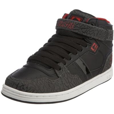 GBKFLY Globe Superfly-Kids, buty typu sneaker, uniseks, Czarny Cement Black Red, 37 eu GBKFLY Globe Superfly-Kids, buty typu sneaker, uniseks, Czarny Cement Black Red, 37 eu