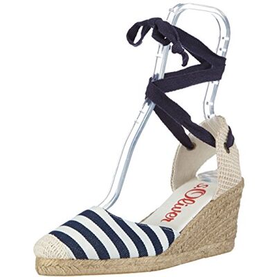 5-5-28334-34_Navy/White 846 s.Oliver 28334 damskie espadryle, Niebieski, granatowy, biały, 846, 42 EU 5-5-28334-34_Navy/White 846 s.Oliver 28334 damskie espadryle, Niebieski, granatowy, biały, 846, 42 EU