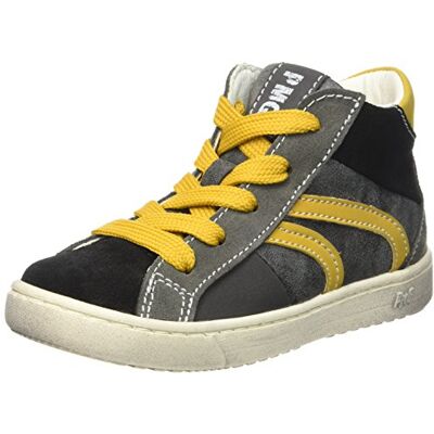 Ahead Primigi Stripe wysokie sneakersy chłopięce, czarny Schwarz Nero Nero 31 EU Ahead Primigi Stripe wysokie sneakersy chłopięce, czarny Schwarz Nero Nero 31 EU